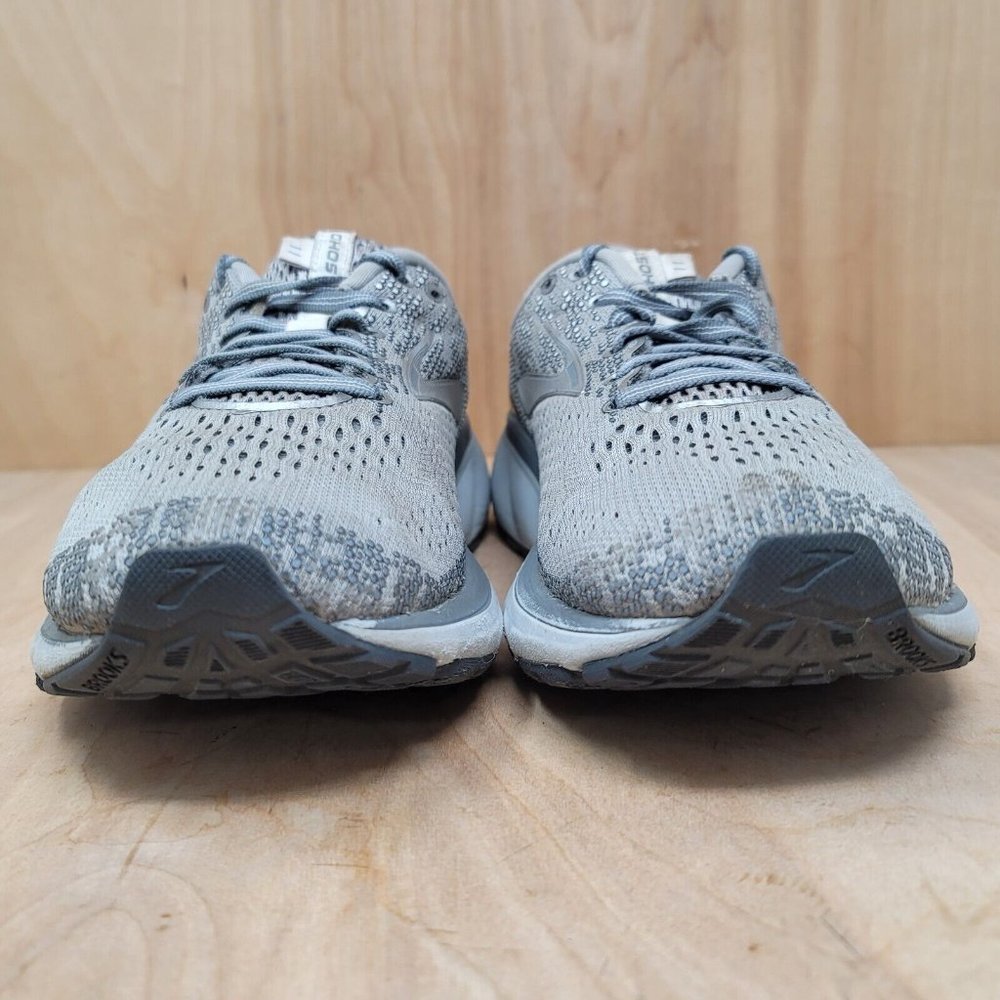 Brooks Women's Gray Mesh Athletic Running Sneakers - Picture 5 of 11
